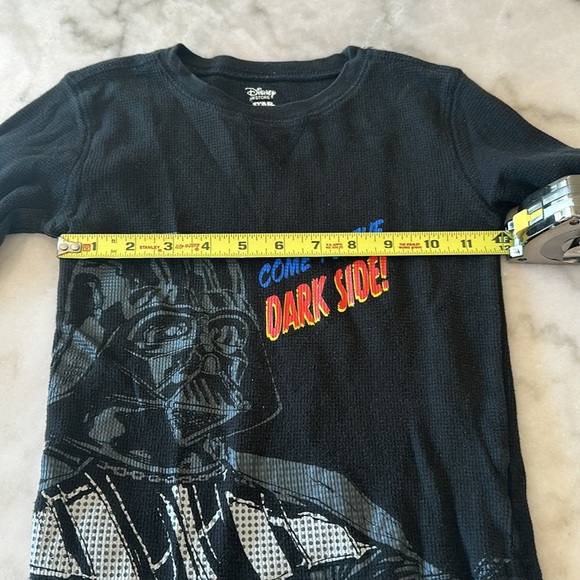 Disney Darth Vader Waffle Knit Long Sleeve Tee - Picture 3 of 11